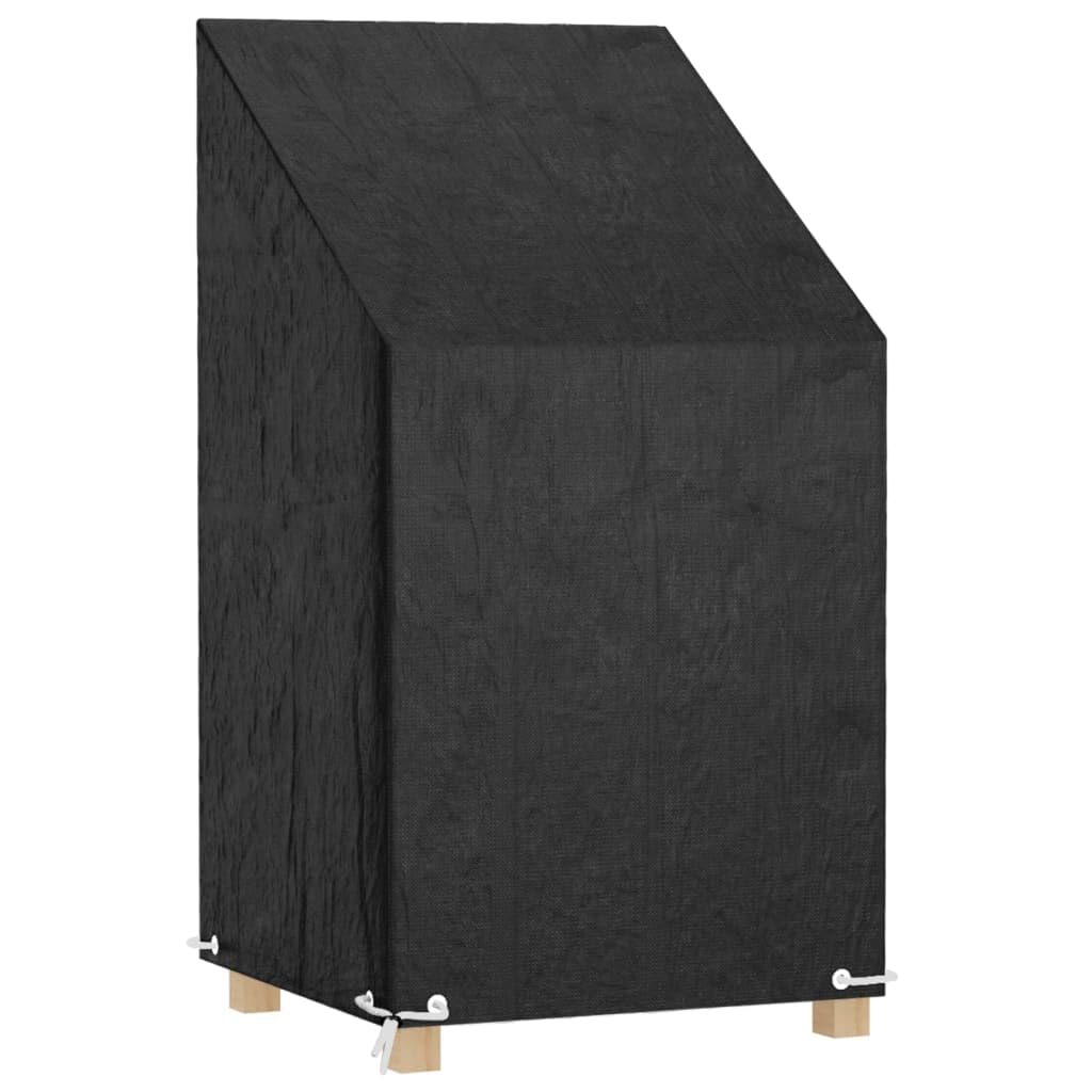 Copertura impermeabile per sedie da giardino, con 8 occhielli, 65 x 65 x 80/120 cm, in polietilene PE, protezione UV, per sedie da giardino, terrazza, balcone, protezione dalle intemperie