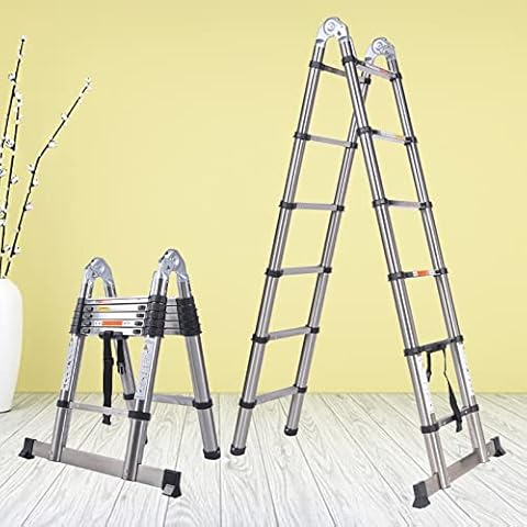 12.5 Feet Stainless Steel Telescoping Ladder Cover