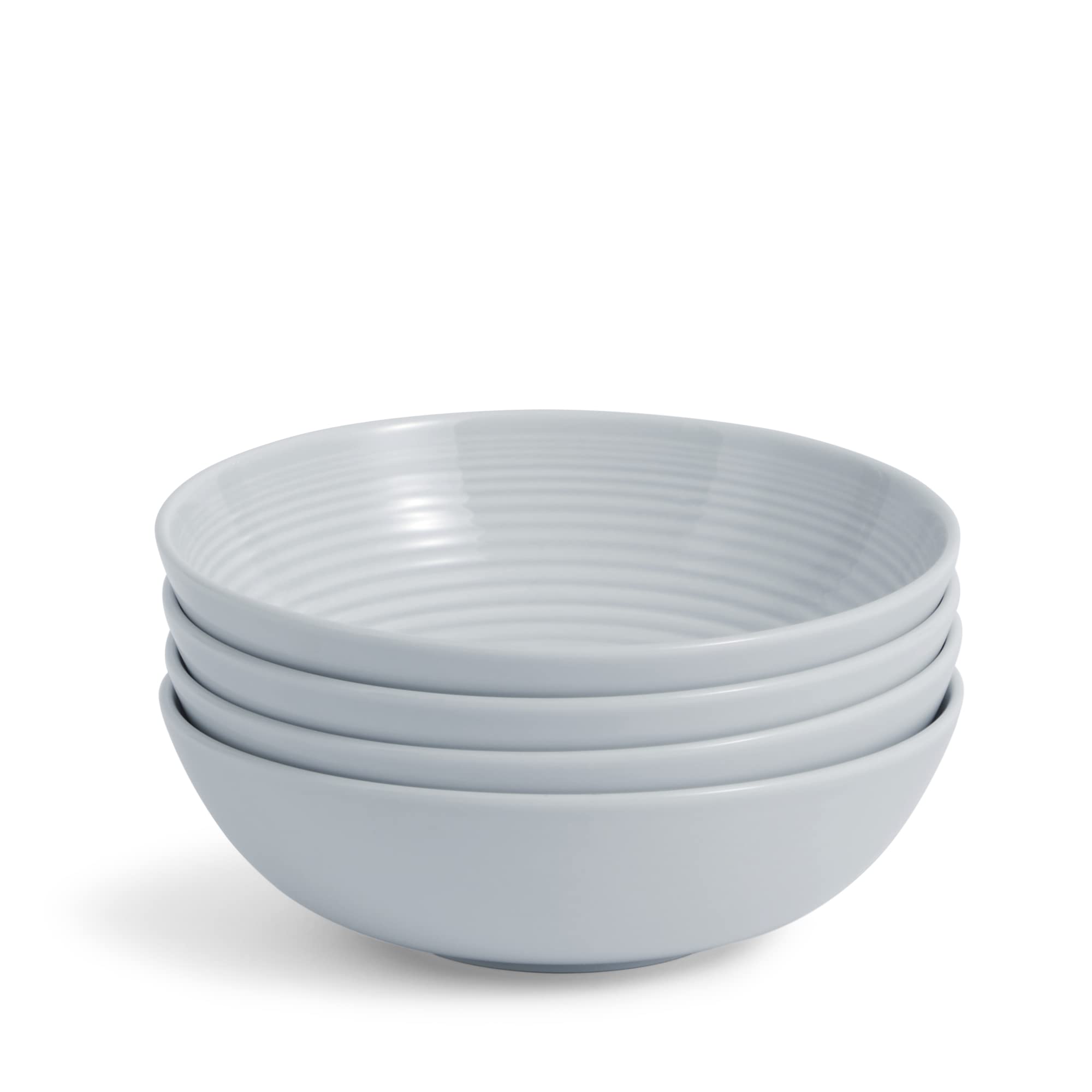 Royal Doulton Exklusiv für Gordon Ramsay Maze Müslischalen, hellgrau, 4 Stück, 17,8 cm