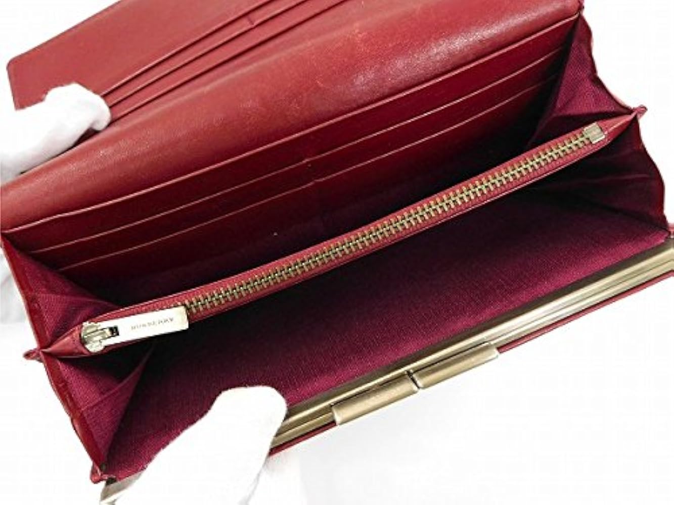 バーバリー⭐︎長財布 BURBERRY バーバリー 財布 メンズ 長財布（小銭入れ付き