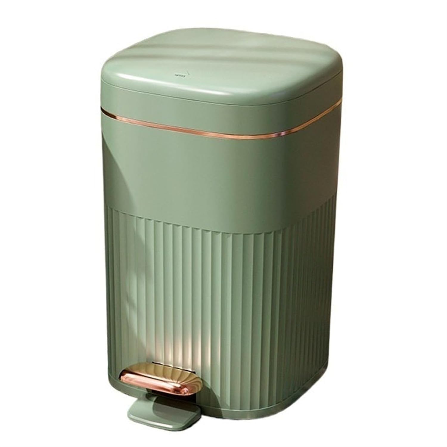 Amazon.com: YUJUNDZSW Trash Cans Retro Plastics Trash Can Step