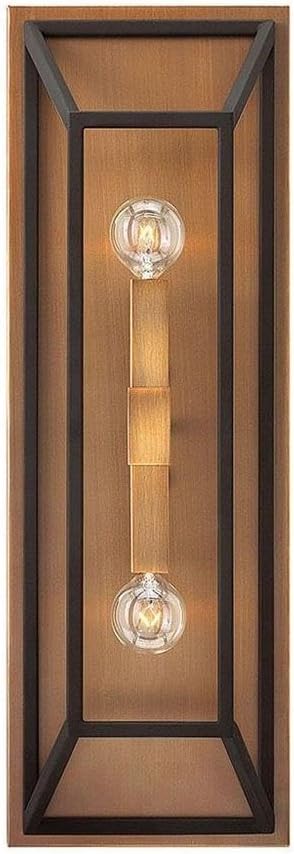 Hinkley Fulton Traditional Two Light Wall Sconce, Bronze
