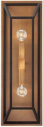 Hinkley Fulton Traditional Two Light Wall Sconce, Bronze