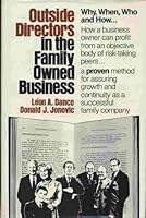 Outside Directors in Family Owned Business 096036143X Book Cover