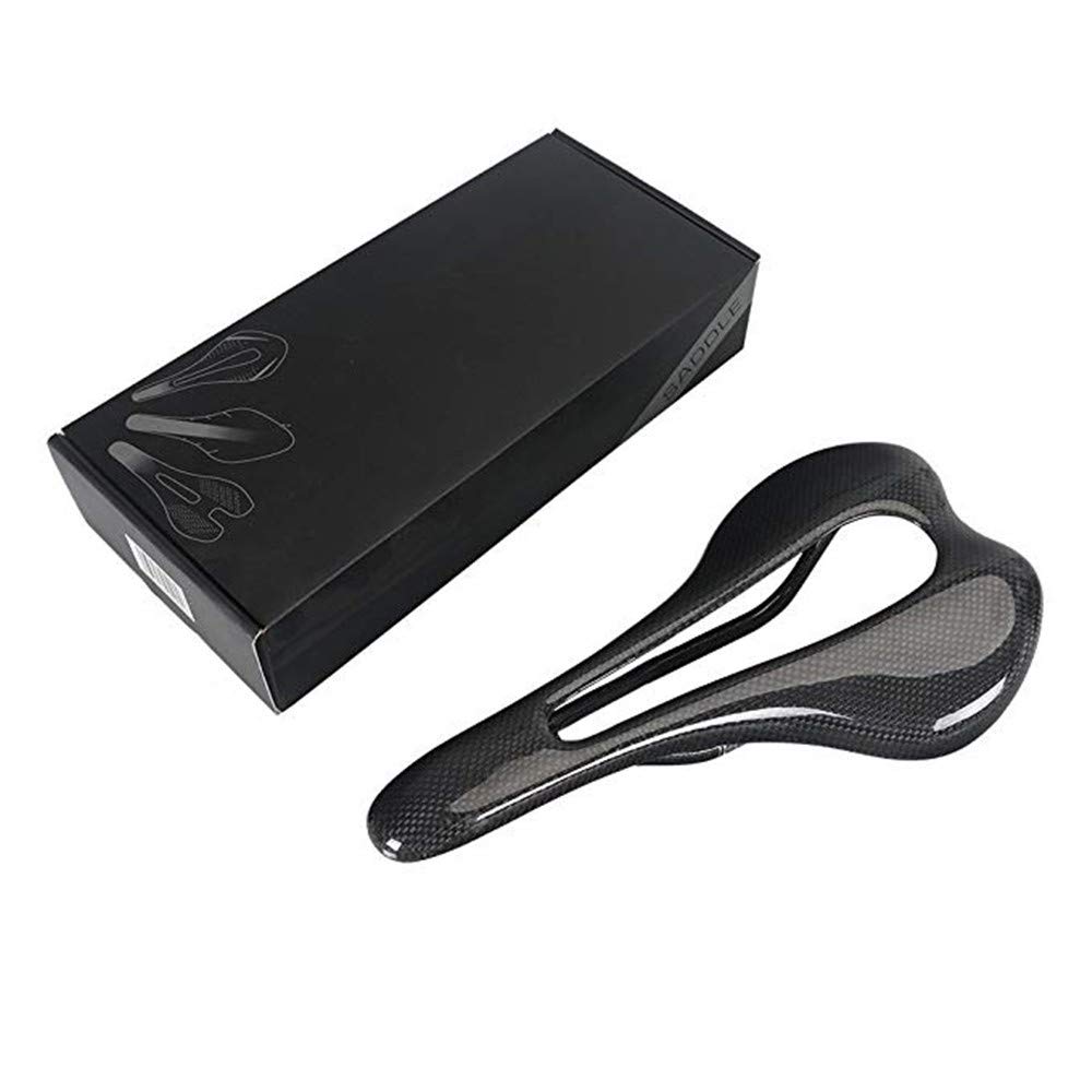 Amazon | EC90 軽量フルカーボンファイバー 自転車サドル 275X 147mm