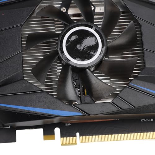 Image of 4GB GDDR5 128 Bit GPU Graphics Card, Dual Fan Cooling with HDMI,DVI,DisplayPort, PCI Express 3.0 x16 Computer Video Card for PC Gaming & 4K Support
