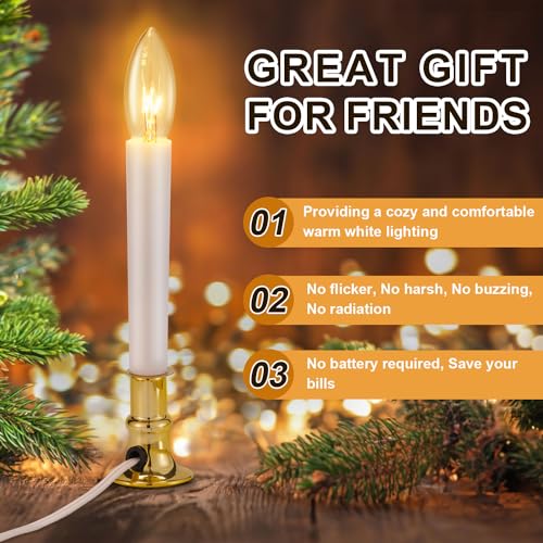 Tobusa GY-C-10.6-U-A29 4 Pack Christmas Electric Window Candle Lights thumb #5