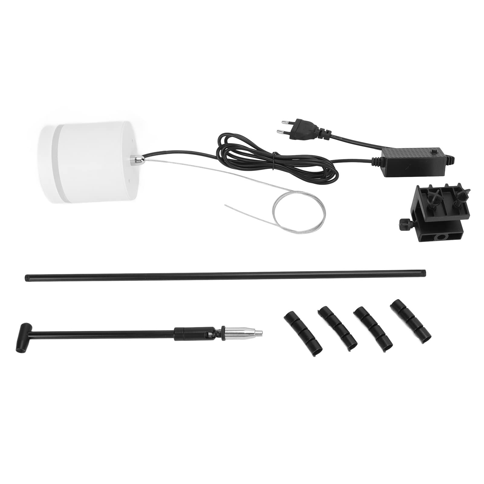 Haofy Lámpara LED para Acuario de Alto Brillo, Ajustable para Crecimiento de Plantas Acuáticas en Peceras, Aleación de Aluminio, 1 Unidad