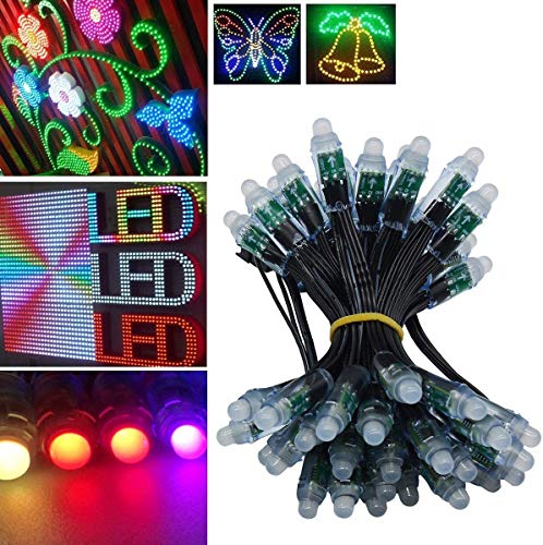 Tira de LEDs WS2811 RGB Digital 3.5 m 50 luces IP68 miniatura 2