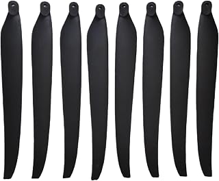 4314 Folding Plastics Propeller Blade CW CCW For X11 PLUS Agricultural Drone Paddle Parts(4314 Black 8pcs)