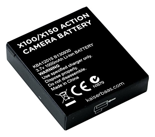 Cámara de acción Kaiser Baas para Deportes, Resistente al Agua, con Carcasa y WiFi con Mando a Distancia en la muñeca