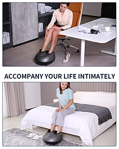 Heizfunktion Elektrisches Fußmassagegerät mit Knetmassage und Airbag-Kompression geeignet für Winter Aufwärmen Körper für Home Office - Image 7