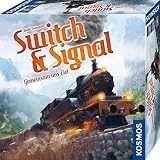 spiel eisenbahn kindergarten Für 2-4 Spieler Kosmos 694265 Switch & Signal, Gemeinsam ans Ziel, kooperatives Eisenbahn-Spiel für 2-4 Spieler, ab 10 Jahre, Gesellschaftsspiel mit einfachen Regeln, Silver