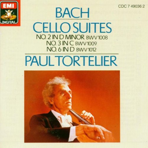 Cello Suites 2,3 & ,6 [Audio CD] Bach and Tortelier
