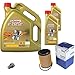 Produktbild Inspektionspaket Wartungspaket Filterset mit 7 L Motoröl EDGE Titanium FST LL 5W-30, Ölfilter, Verschlussschraube