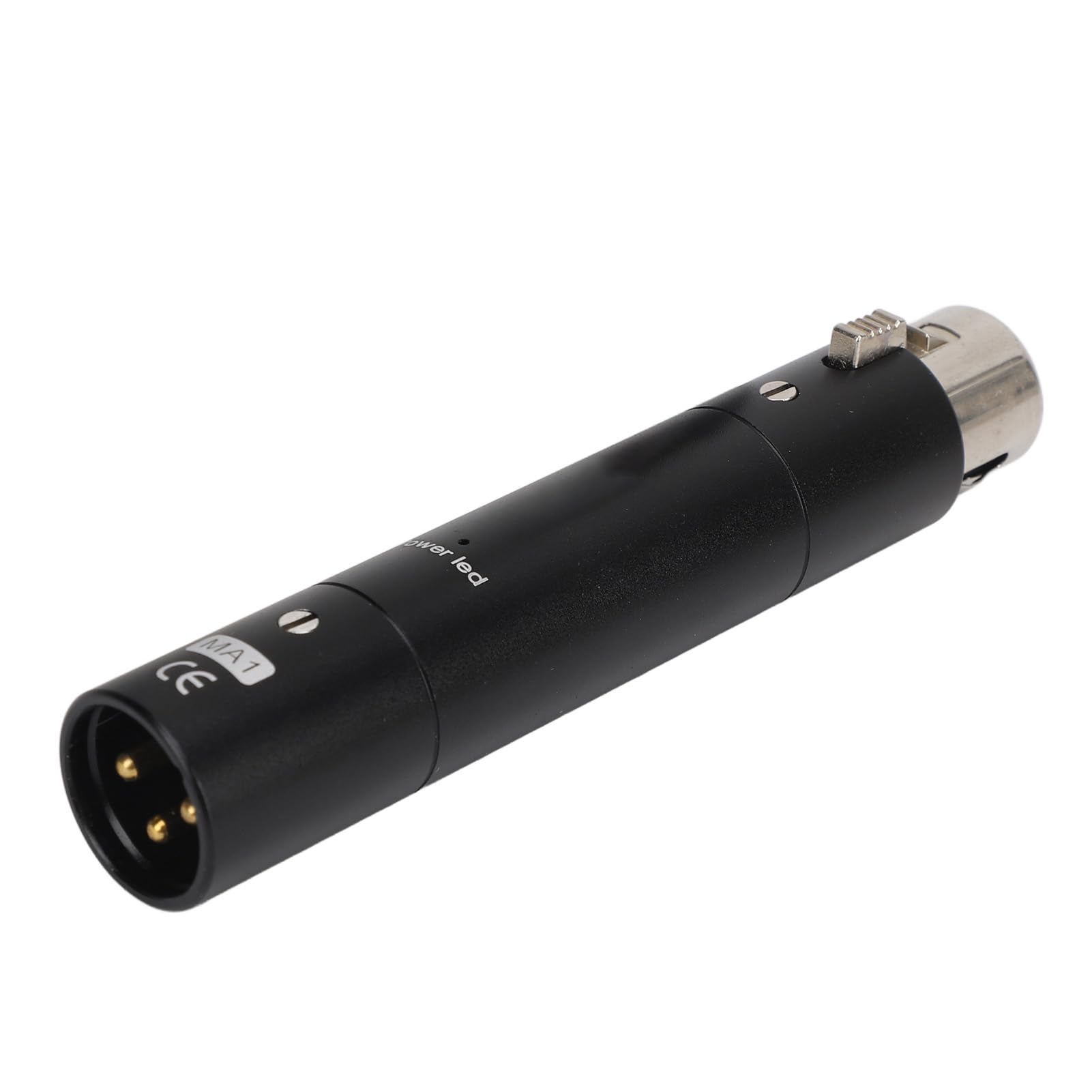 CCYLEZ Préamplificateur de Microphone en Ligne, Gain élevé 28 DB, Amplification sans Perte, Préamplificateur de Micro Actif Dynamique, Plug and Play, Portable, pour Enregistrement en