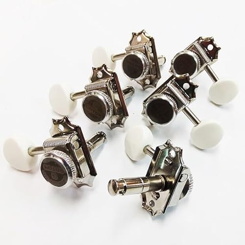 GOTOH SD90 MG-T 05MA N L3 R3 ニッケル マグナムロック トラッド ギター ペグ 白ボタン 両側タイプ 6個セット 【Ebiオリジナルピック付】