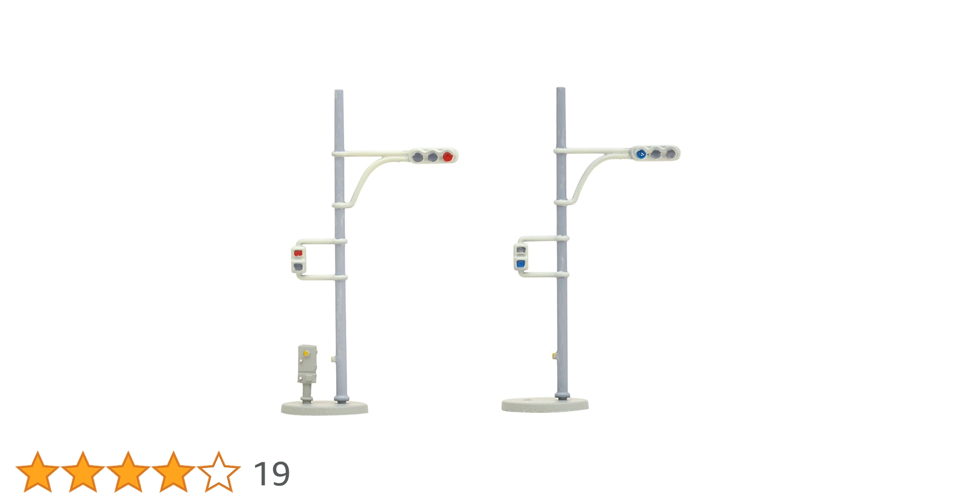 モチーフ編み　信号機 I've made a 1/30 scale signal light toy with a split light