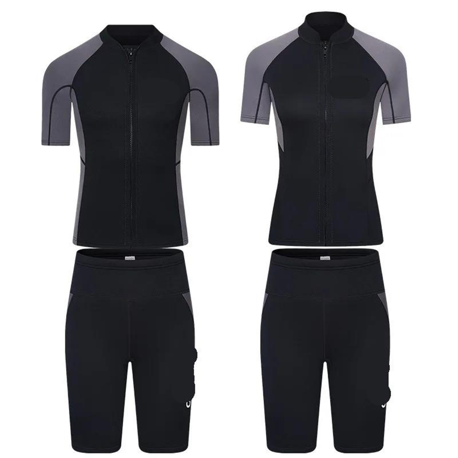 Muta corta divisa da uomo e donna in neoprene 2 mm