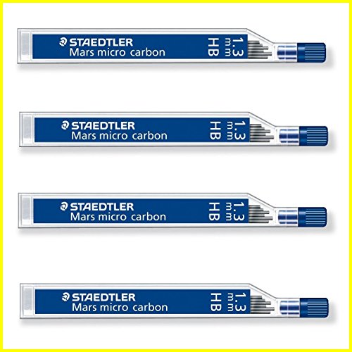 Mines HB 1,3 mm Staedtler Mars Micro Carbon 250 étui de 96 pièces pour critérium