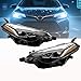 PENSUN LED Headlight Assembly for 2017 2018 2019 Toyota Corolla SE XSE XLE - Dual Projector Front Headlamps, Left & Right, Plug-and-Play