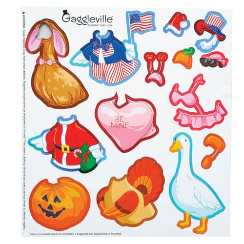Set de imanes para vestir ganso Gaggleville miniatura 3