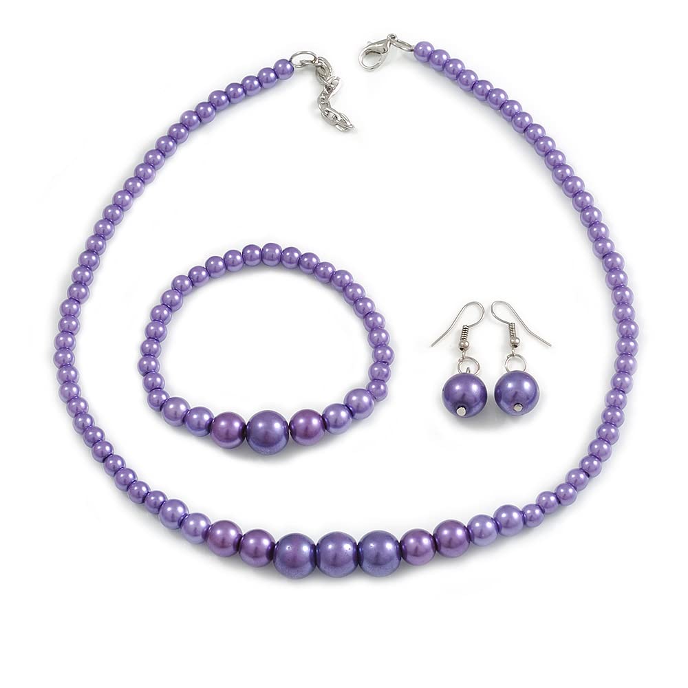 Avalaya set morado ideal para ocasiones especiales 8