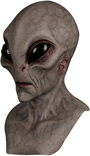Halloween Alien Mask Scary Horrible Horror Alien mask Magic Mask Halloween Party 9