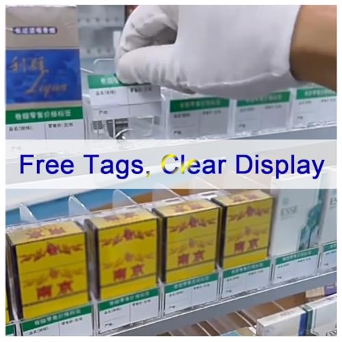 Solution de rangement transparente pour cigarettes destinée aux commerces de détail - 8