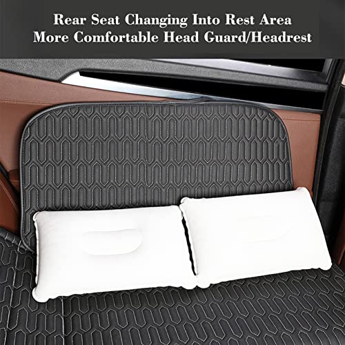 Car-Bed-Non-Air-Mattress-For-SUV-Truck-And-Minivan-Car-Folding-Bed-Car-Camping-Mattress-Back-Seat-Can-Have-Rest-On-Travel-Color-Black-Size-140x92cm