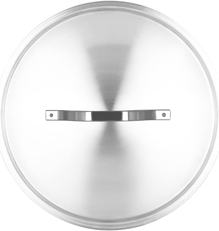 Paderno World Cuisine "Grand Gourmet" Stainless-steel 7-1/8-Inch Lid