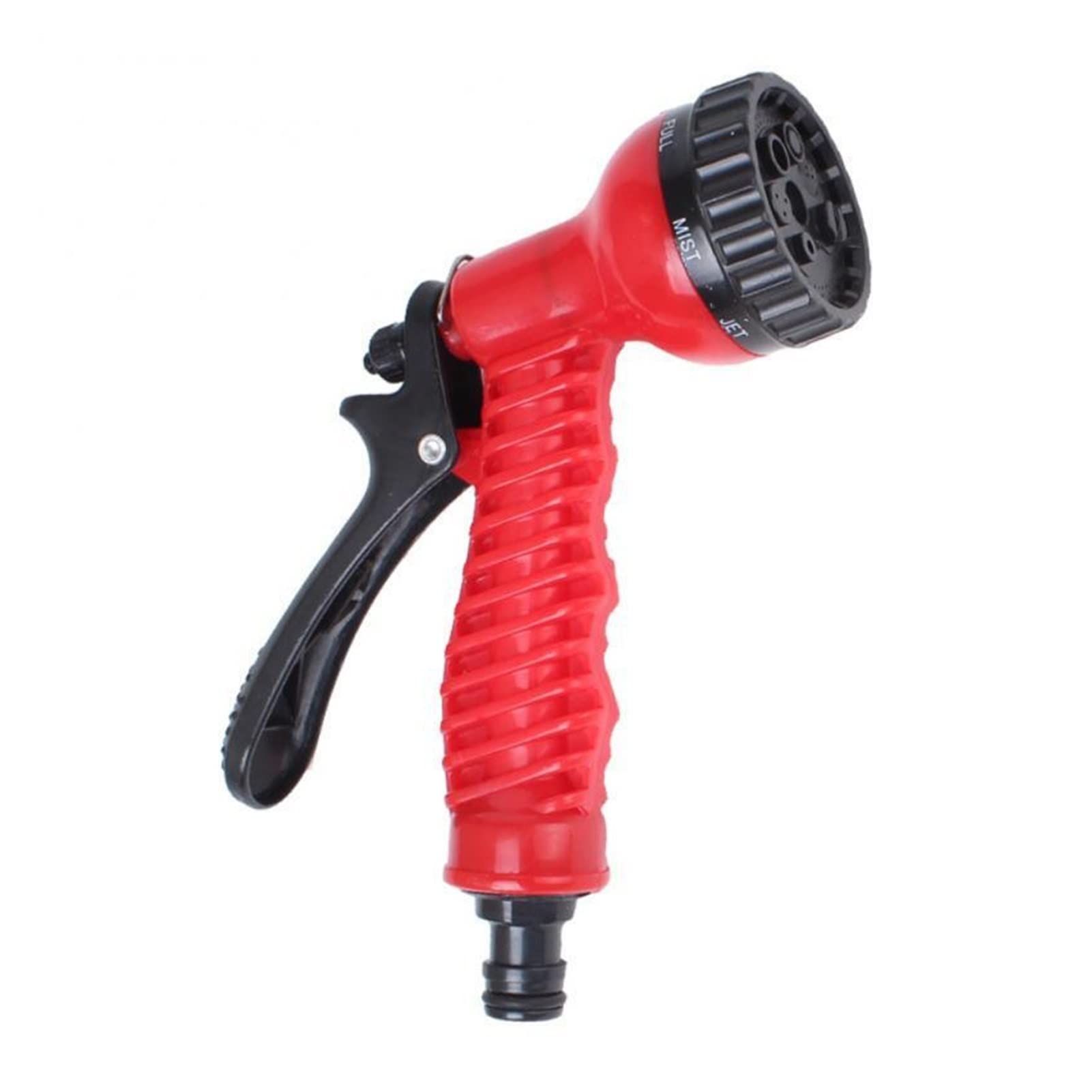 Ddqcnzpmy Red Garden Hose Spray Gun - Water Spray Gun Soft Grip Handle Multi Pattern Water Sprayer Watering Irrigation Garden Accessories(Red)