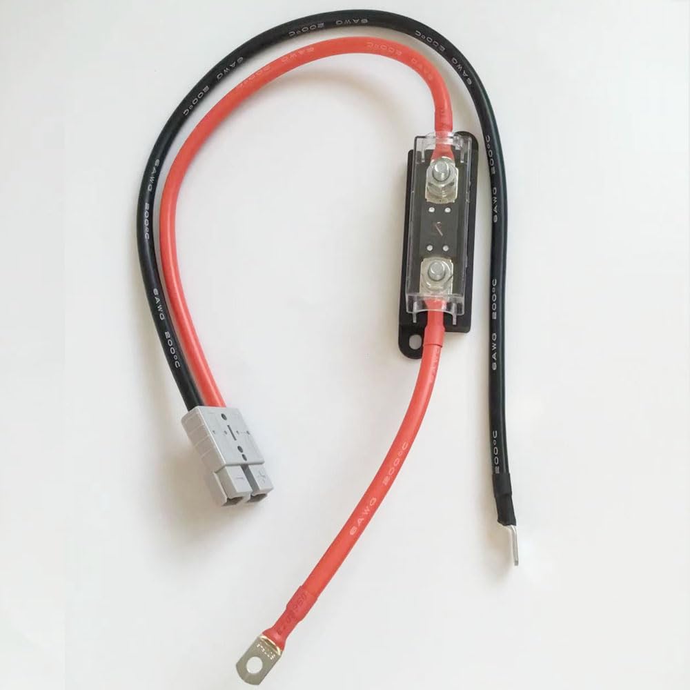 Amazon.co.jp: AUTKLER 50A ヒューズ6AWG アンダーソンコネクターから