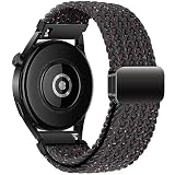 Mazoft Braided Sport Band Compatible with Samsung Galaxy Watch Band 7/FE/6/5/4/3 & Watch 5 Pro & 6/4 Classic &Gear S3/S2, 20mm & 22mm watch band for Samsung Watch 47mm 46mm 45mm 44mm 40mm 43/42/41mm