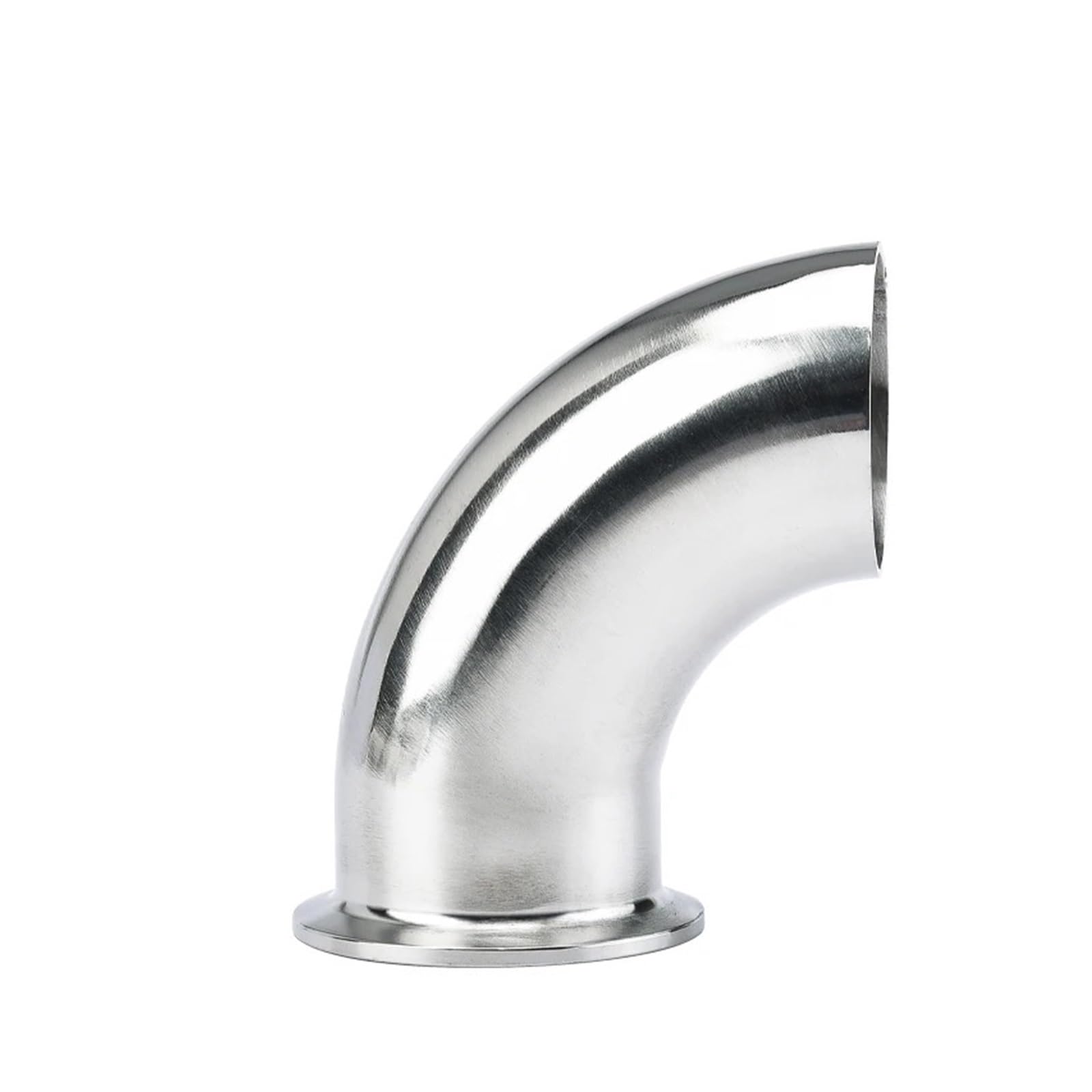 19/38/51Mm Pipe OD Butt Weld x 1.5” 2” Tri Clamp 304 Stainless Steel 90 Degree Elbow Pipe Fitting(102mm x Ferrule 119)
