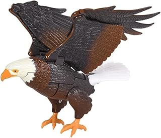 Forest & Twelfth Kids Jungle Animal Toys â€“ Transforming Action Figure â€“ Changes from a Detailed Animal Toy to a Unique Robot Toy in Seconds â€“ Great Gift for Both Girls and Boys (Eagle)