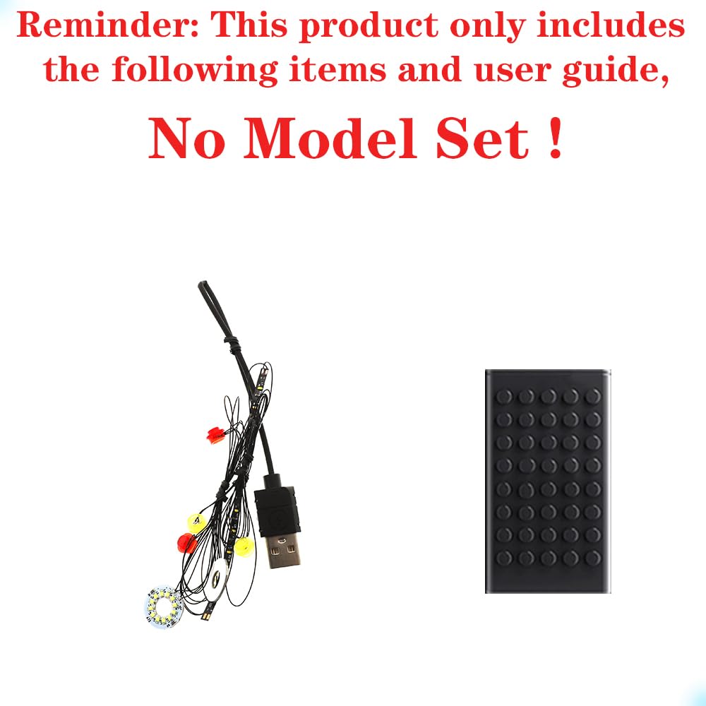 MENZAVA LED Light Set Compatible with LEGO 75380 Mos Espa Podrace Diorama Star Wars Building Blocks Model - Model Set NOT Included - Image 3