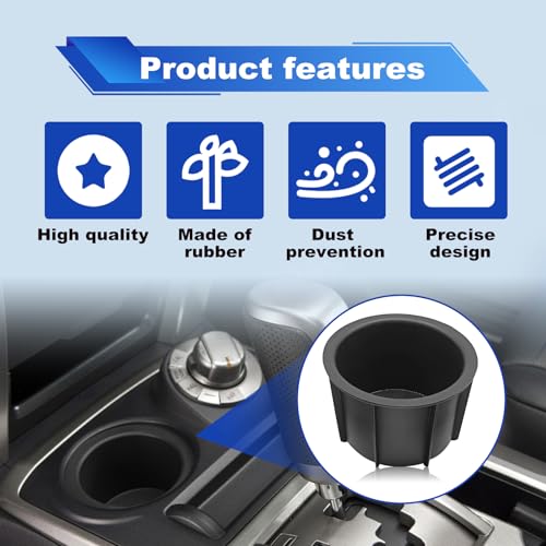 Portavasos para Consola Central Compatible con Toyota 4Runner 2010-2021 miniatura 7