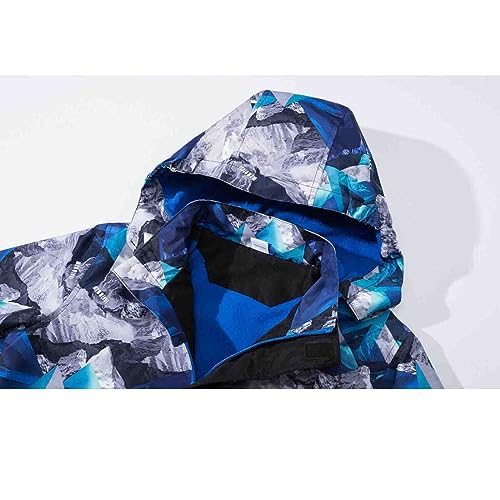 Toddler Kids Boys Waterproof Raincoat Jacket Lightweight Spring Outdoor Windbreaker Hooded Packable Zip Lined Warm4