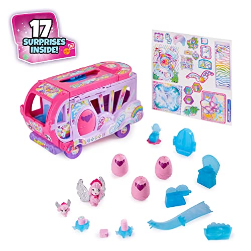 Hatchimals Colleggtibles, Transforming Rainbow-Cation Camper Toy Car With 6 Exclusive Characters, 10 Accessories, Kids Toys For Girls Ages 5 And Up #TOP2