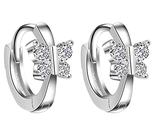 Preisvergleich Produktbild iTemer Ohrringe Schmetterling koreanischer Stil süße Ohrringe für Frauen