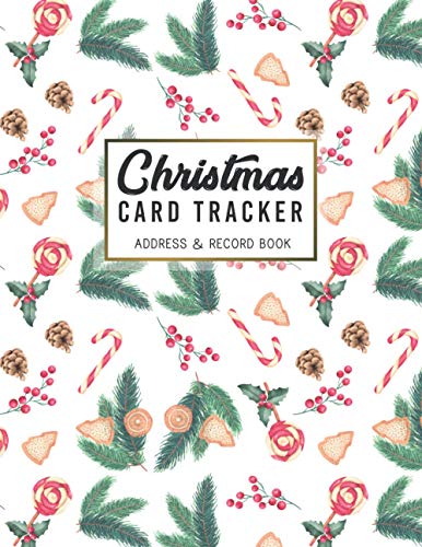 Christmas Card Tracker Address Book: Christmas Greeting Card list & Address Book Tracker Record Book for Organize Holiday. Cute Christmas Card address book sent and receive for 10 years image 2