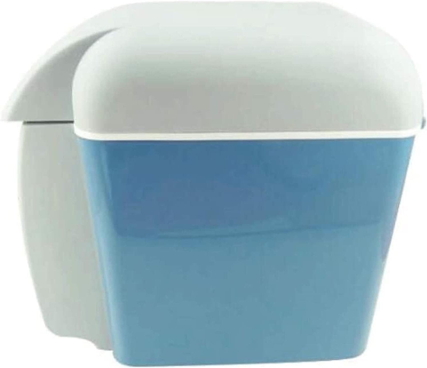 Mała lodówka Niebieska lodówka samochodowa Lodówka domowa 7,5 l Mini lodówka zasilana prądem stałym 31x31x17 cm