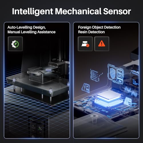 ELEGOO Saturn 4 Ultra 16K Resin 3D Printer, Fast Printing up to 150mm/h, 16K Ultra High Resolution, Automatic Leveling, Smart Mechanical Sensor, AI Camera, Large Printing Size 211.68*118.37*220mm³ - Image 6