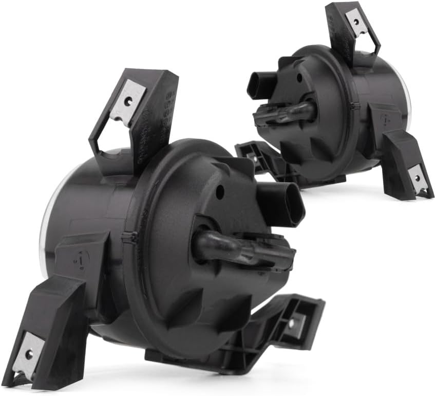 KarParts360 For Volkswagen Beetle Fog Light 2003 2004 2005 Driver and Passenger Side Pair | DOT Certified | VW2592107