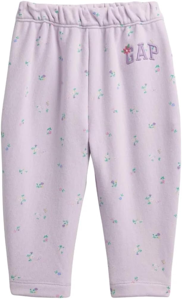 GAP Baby Girls' Logo Wide Leg Pant