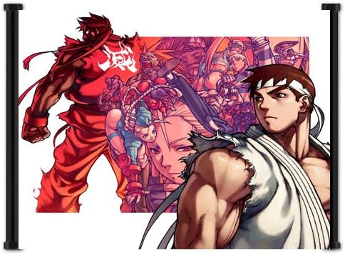 Street Fighter Alpha Zero 3 Game Fabric Wall Scroll Poster (21" x 16") Inches
