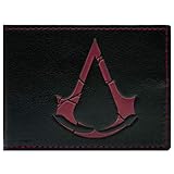 Ubisoft Assassins Creed Rogue Symbol Schwarz Portemonnaie Geldbörse