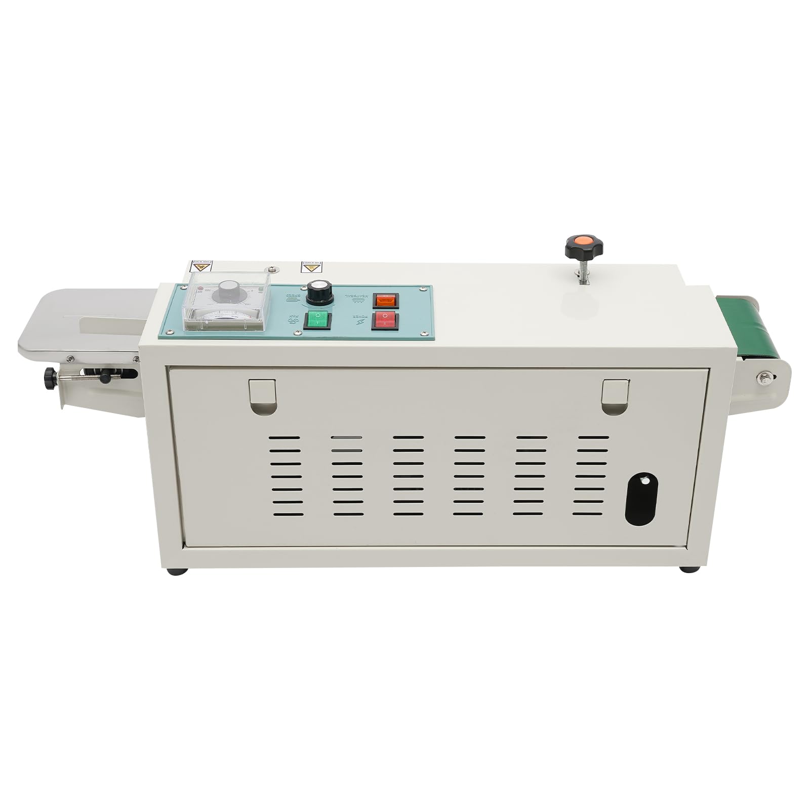 Sigillatrice automatica, FR-900, sigillatrice continua 0-300 ℃, per sacchetti di alluminio spessi 0,02-0,8 mm, sacchetti di plastica, sacchetti di carta kraft