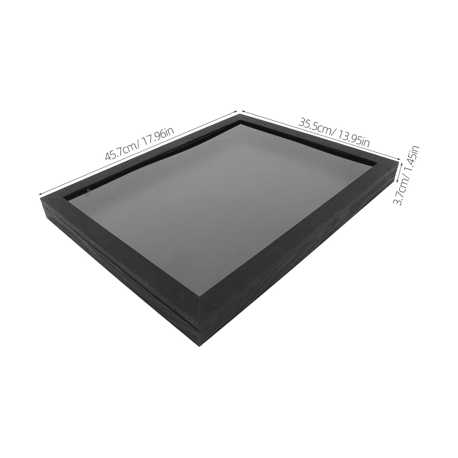 Vitrina para Marcos de Camisetas de Fútbol y Béisbol Estructura de Madera Robusta 14 X 18 Pulgadas para Exhibición en Clubes Deportivos